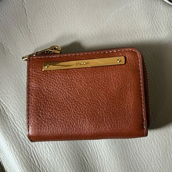 Fossil Brown Leather Wallet - Picture 1 of 4
